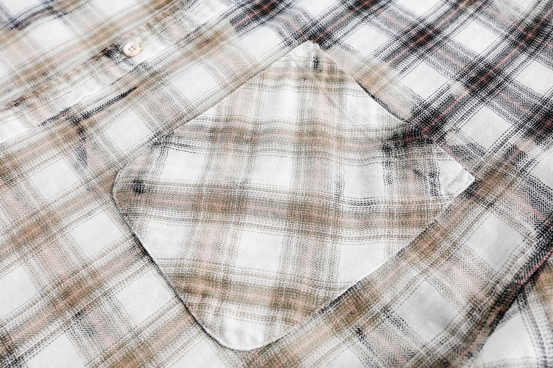 American Retro Washed Plaid Shirt