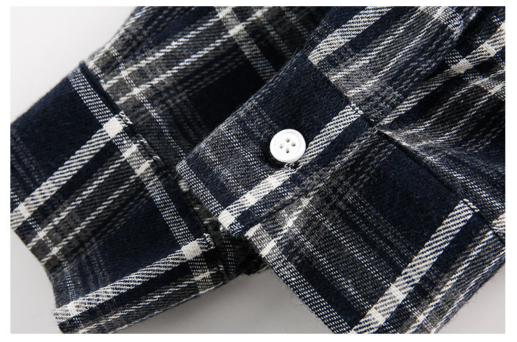 Zwoyren Varsity Plaid Combo Sweatshirt