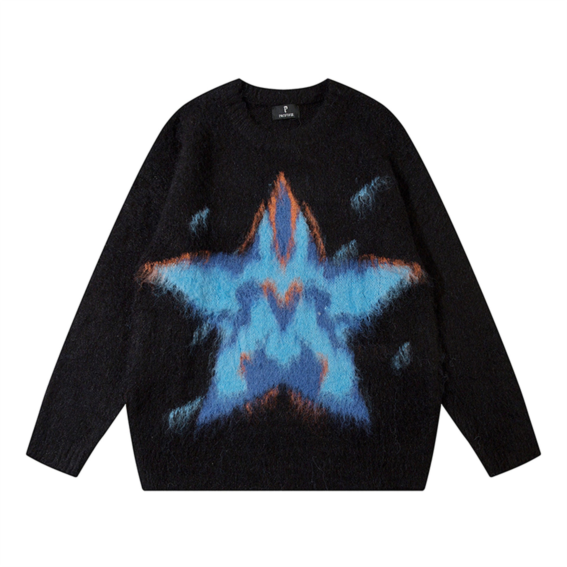 Zwoyren Star Graphic Sweater