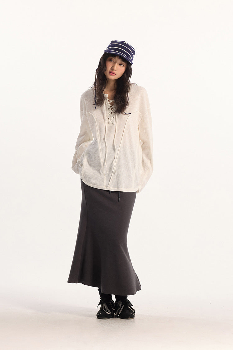 Zwoyren Bandage Long Sleeve Tee