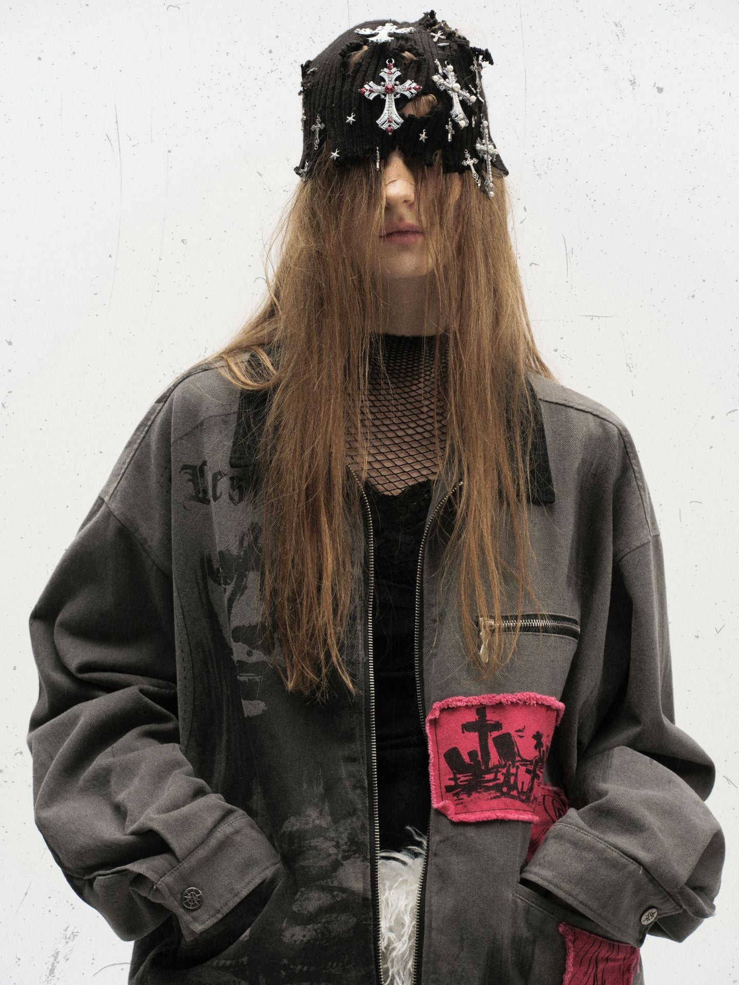 Zwoyren Gothic Cemetery Graphic Jacket