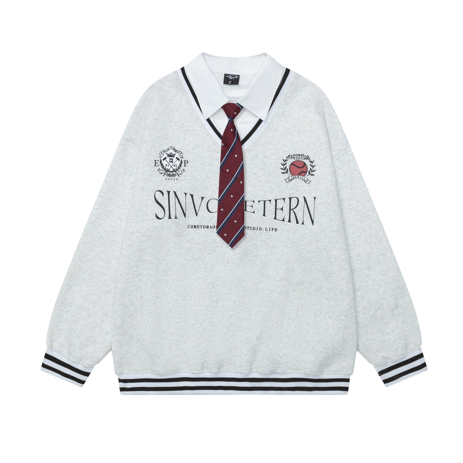 Zwoyren College Style Sweatshirt