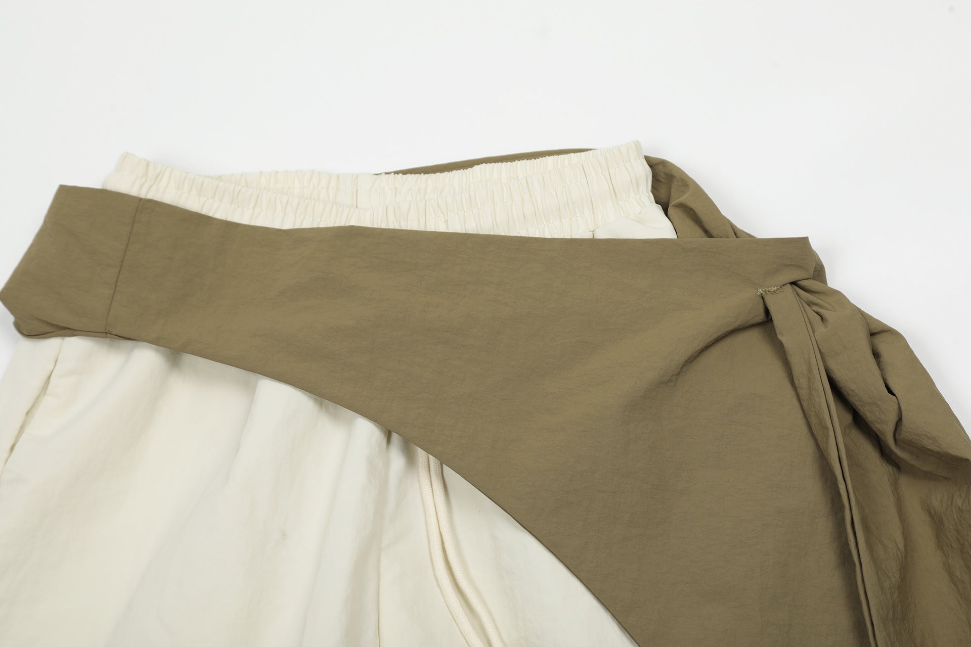 Zwoyren Color Blocking Bandage Pants