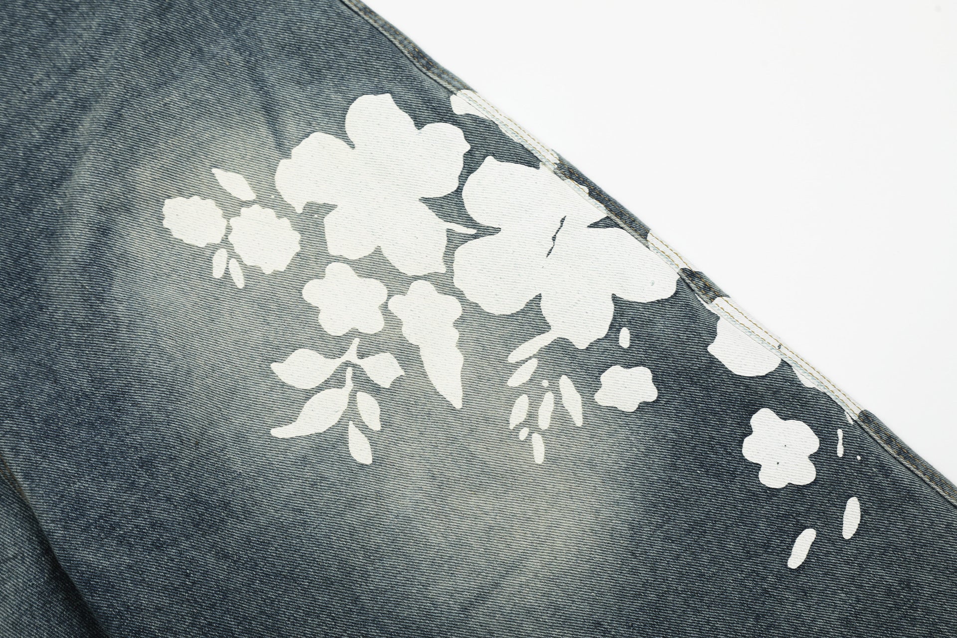 Zwoyren Flower Print Longline Jorts