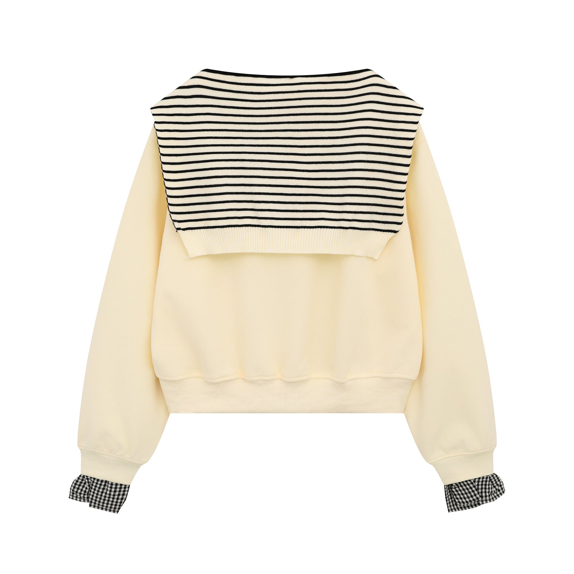 Zwoyren Sweet Girl Simple Loose Pullover Sweater