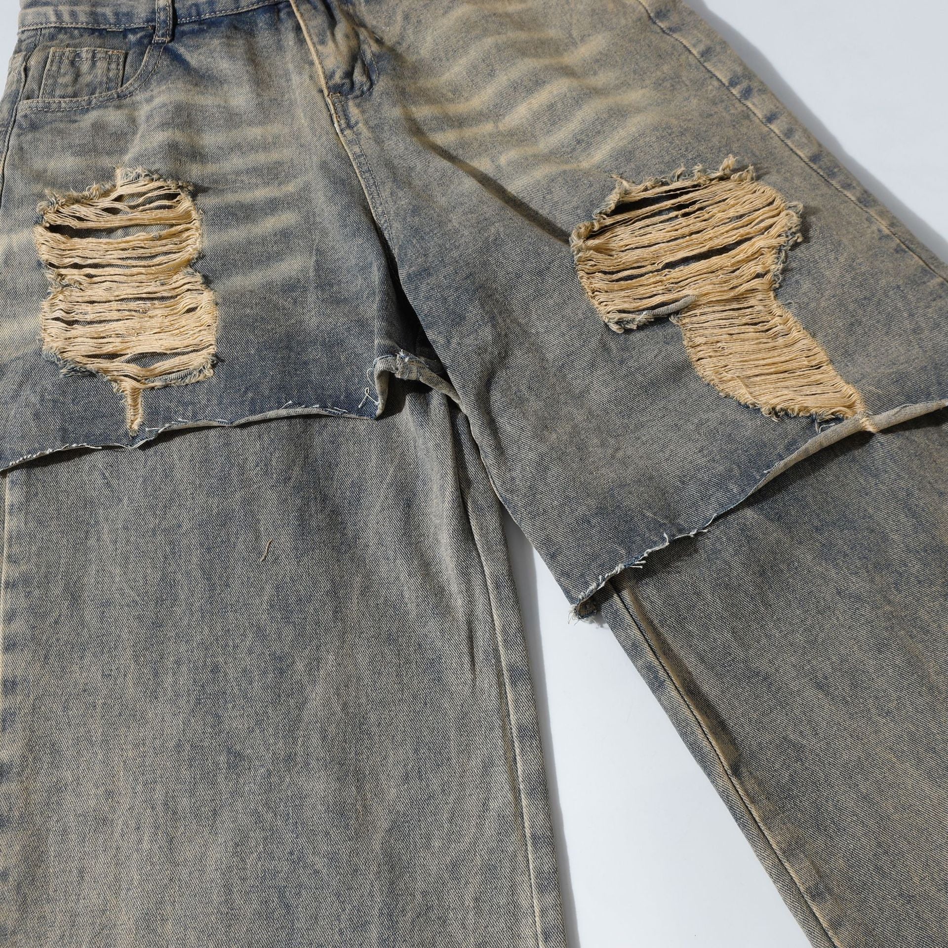 Zwoyren Two Layer Super Baggy Jeans
