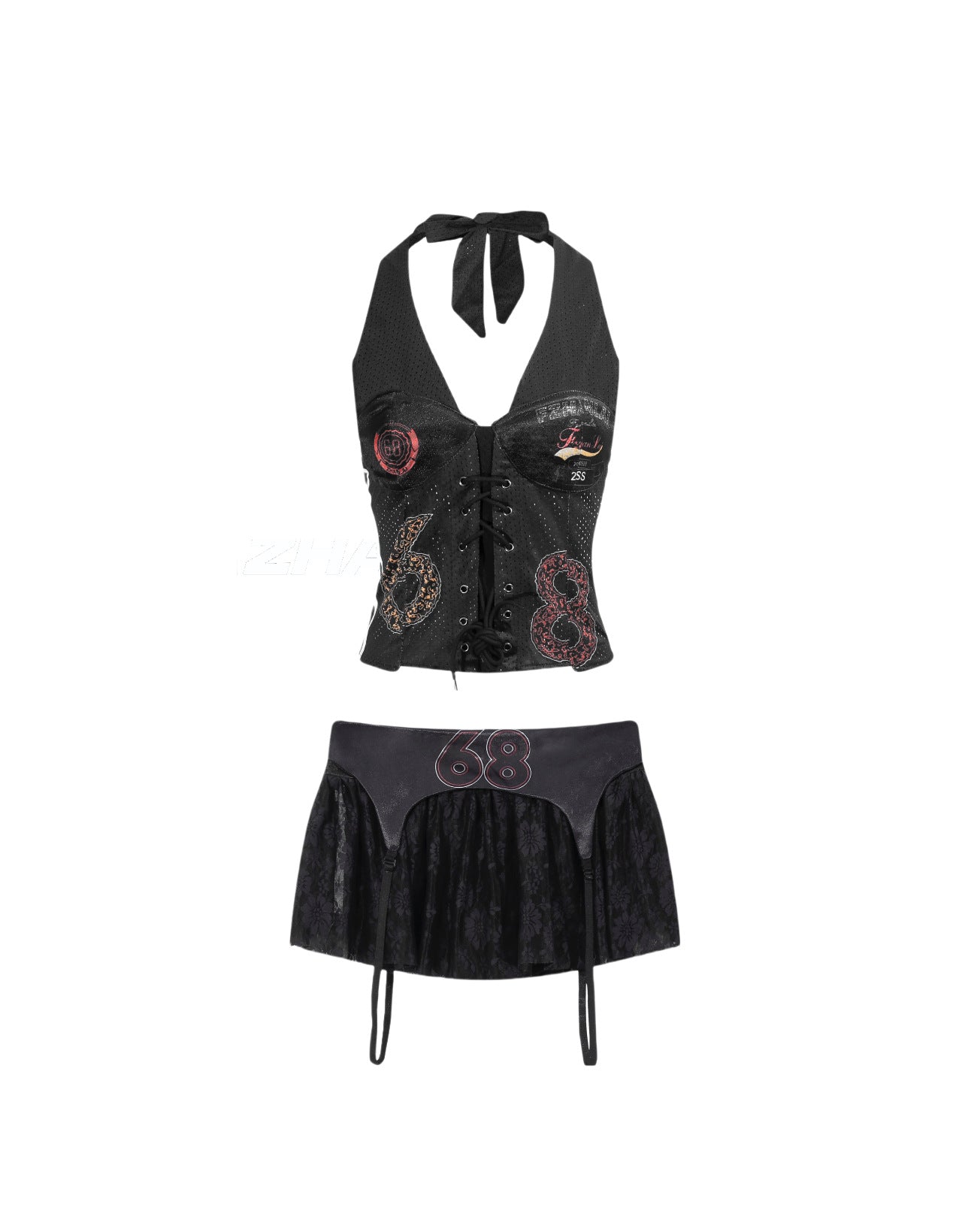 Zwoyren Dark Varsity Set