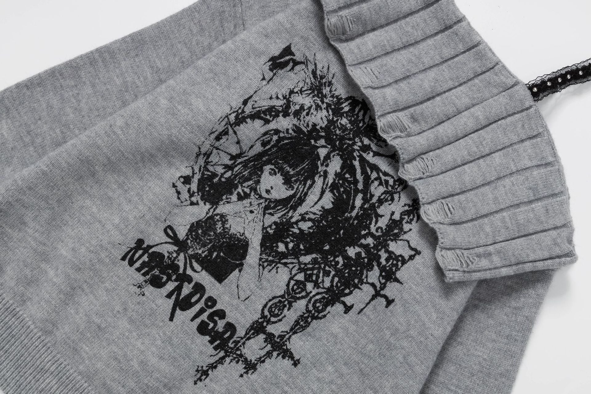 Zwoyren One-Shoulder Knit Sweater