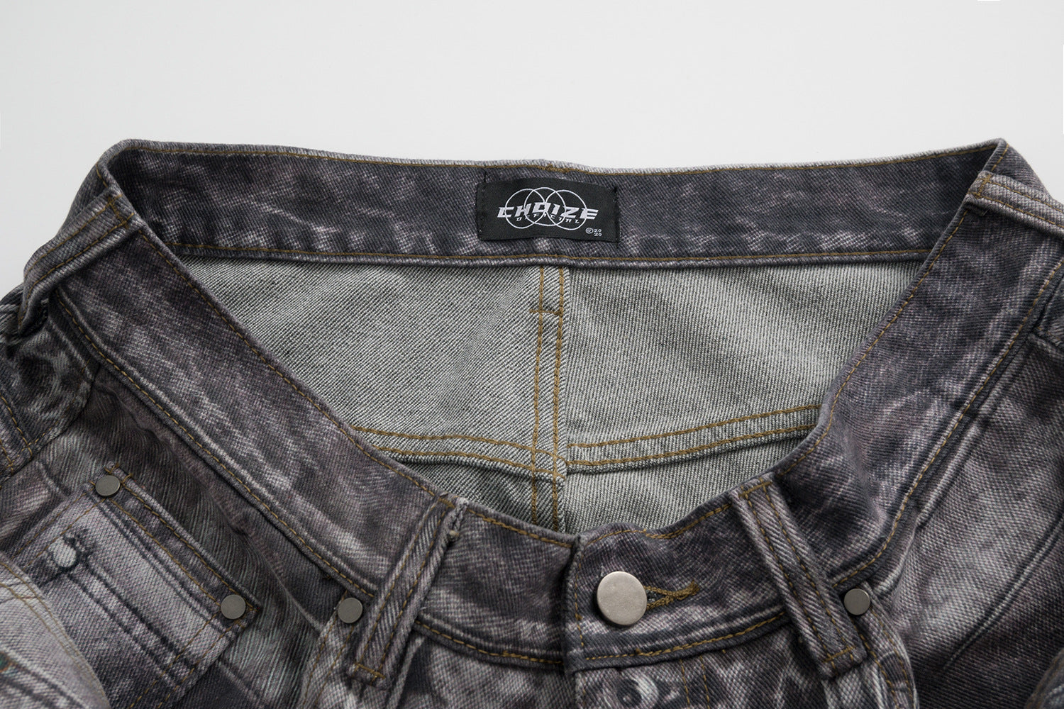 Zwoyren Tassel Distressed Jeans