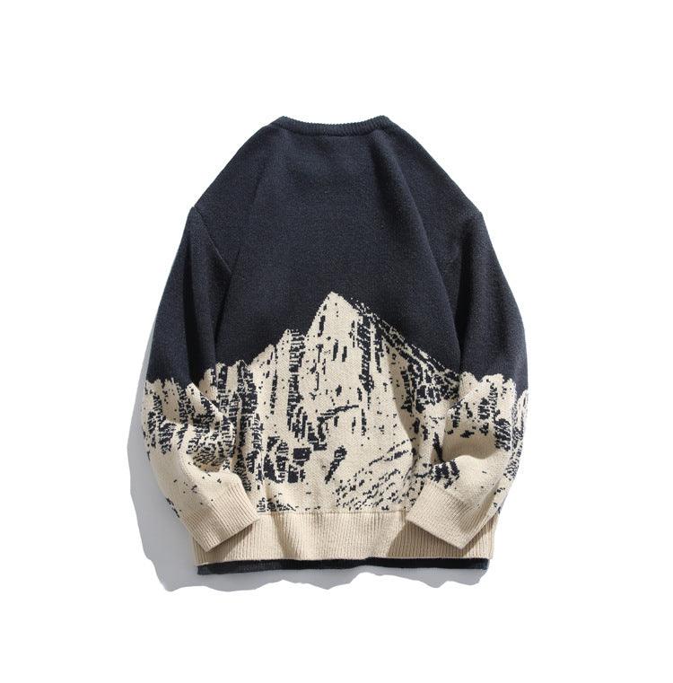 Snow Mountain Jacquard Sweater