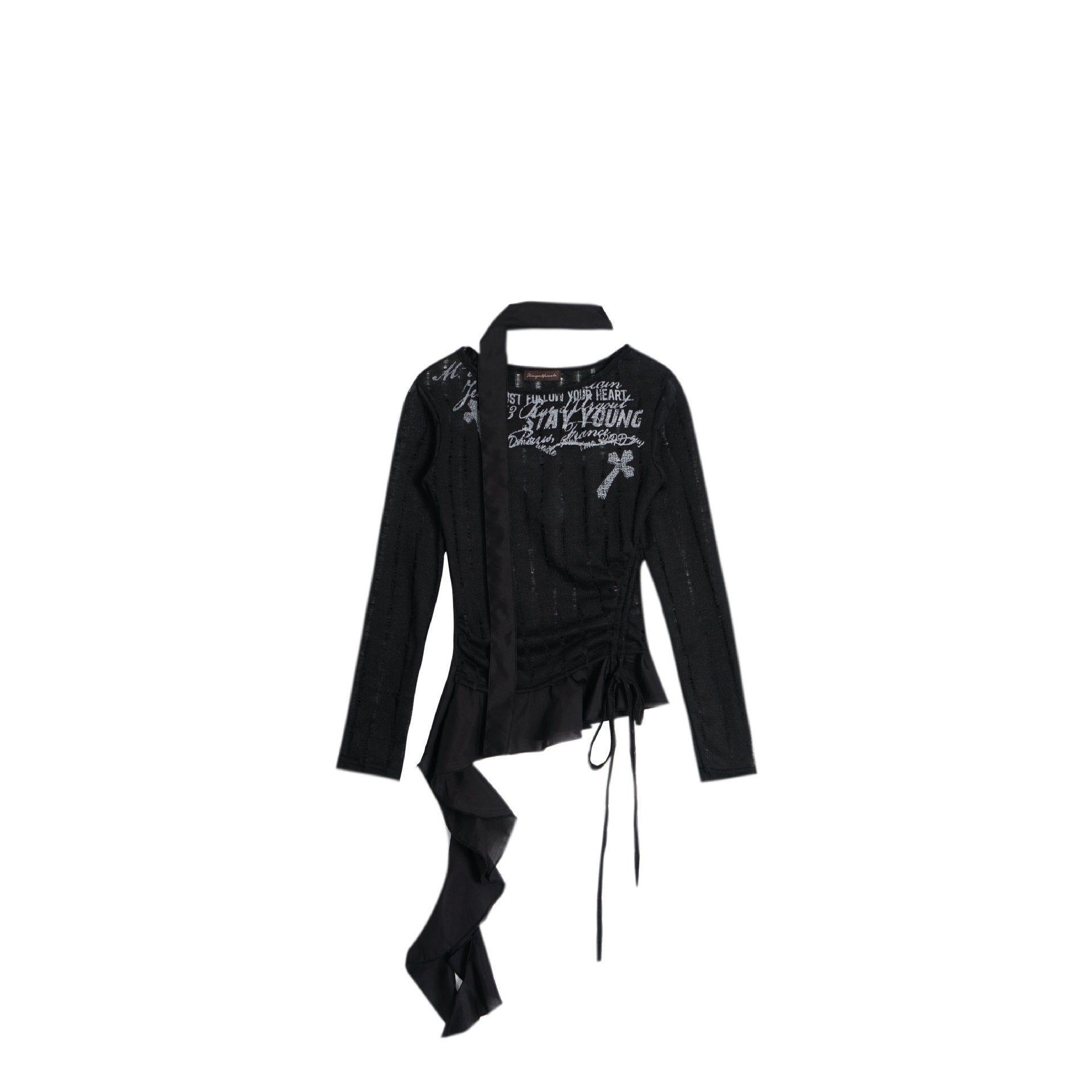 Zwoyren Personalized Design Slim Fit Long Sleeve T-Shirt