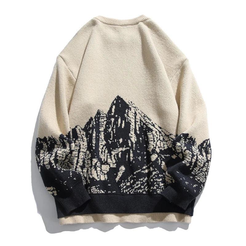 Snow Mountain Jacquard Sweater