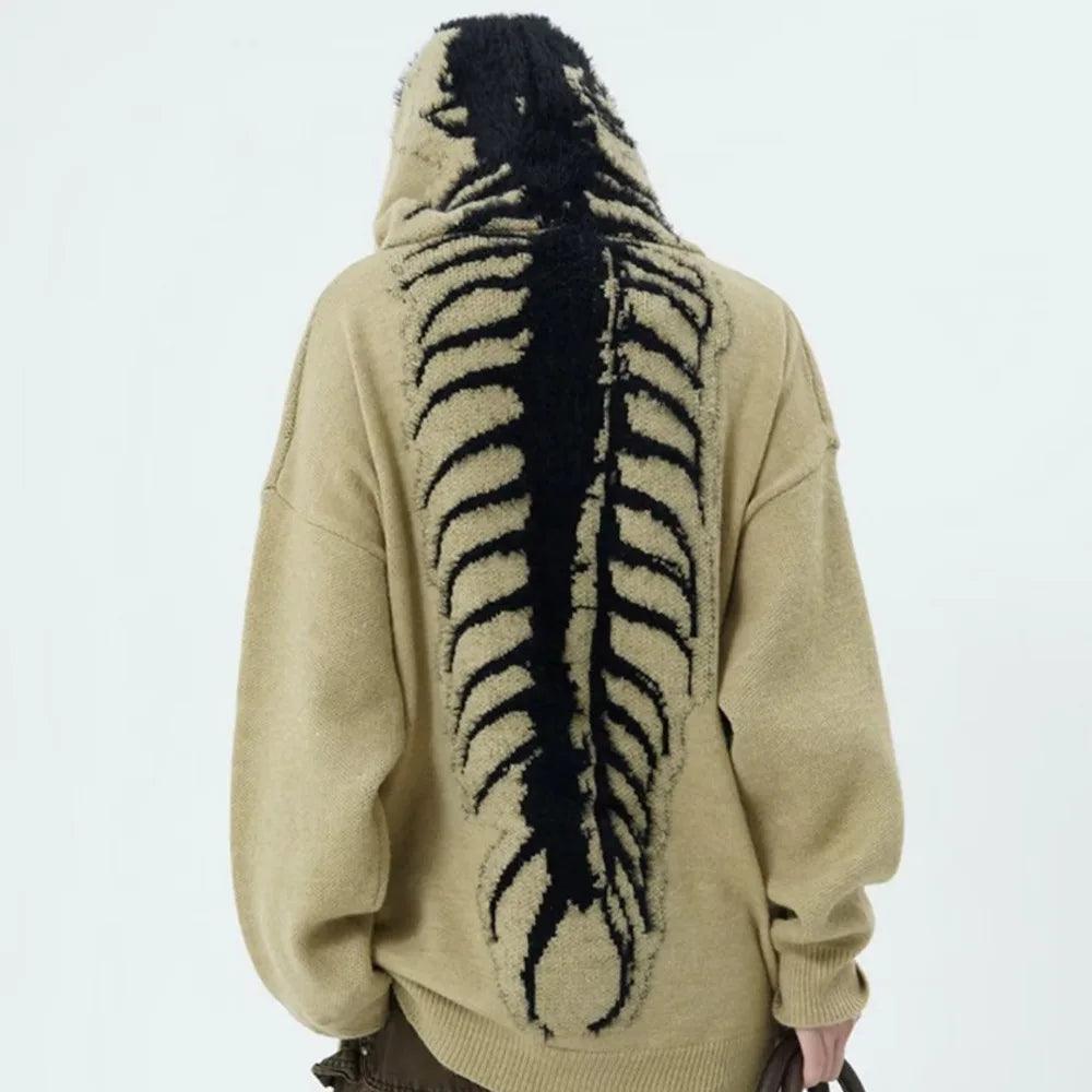 Zwoyren Knitted Centipede Hoodie