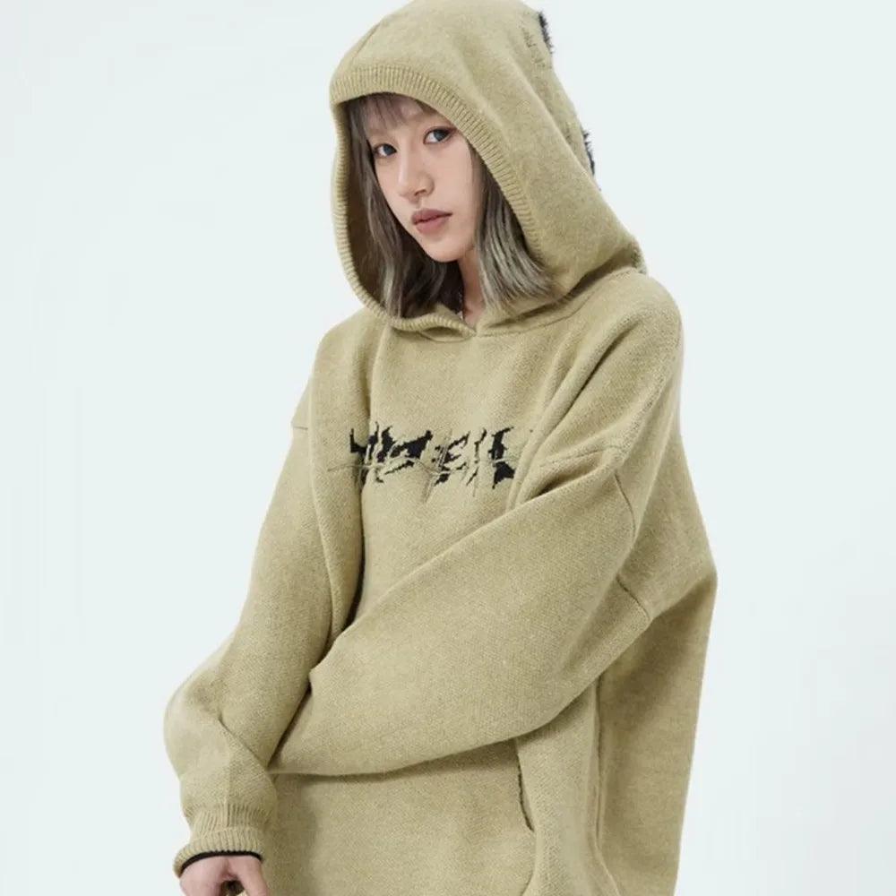 Zwoyren Knitted Centipede Hoodie