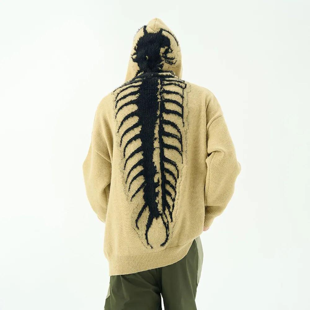 Zwoyren Knitted Centipede Hoodie