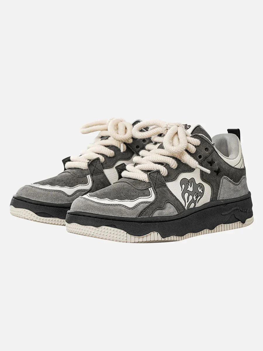 Vintage Niche Casual Skate Shoes 