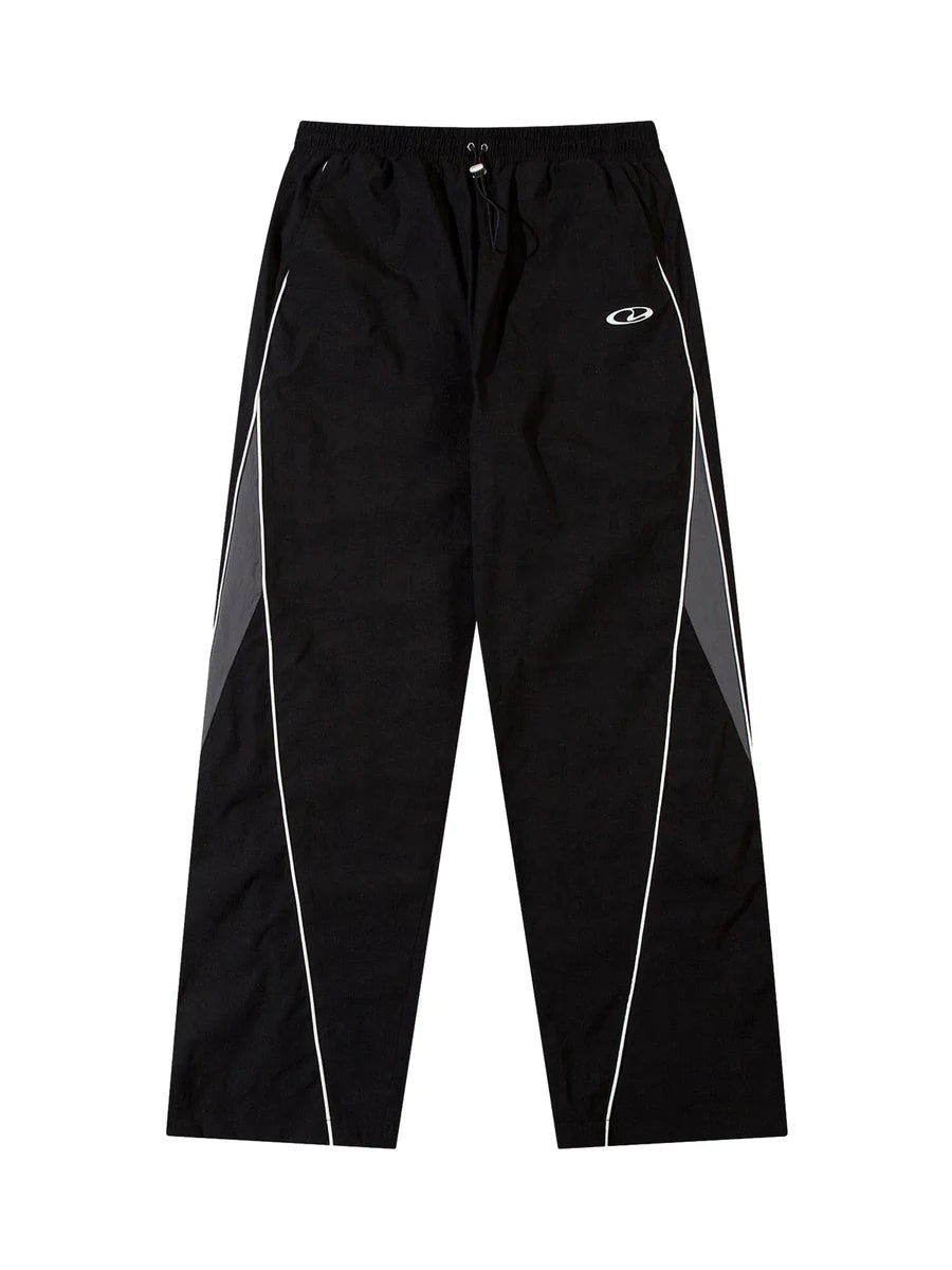 Retro Color Matching Casual Pants 