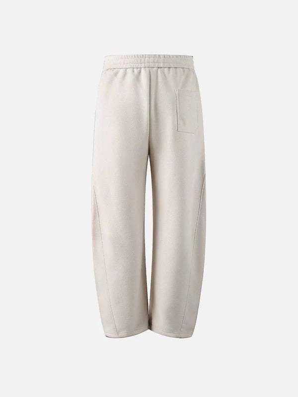 Zwoyren Solid Arc Sweatpants