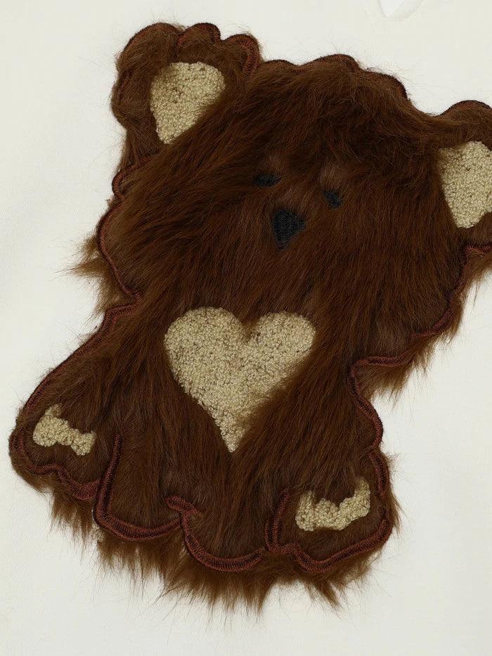 Zwoyren Plush Bear Hoodie