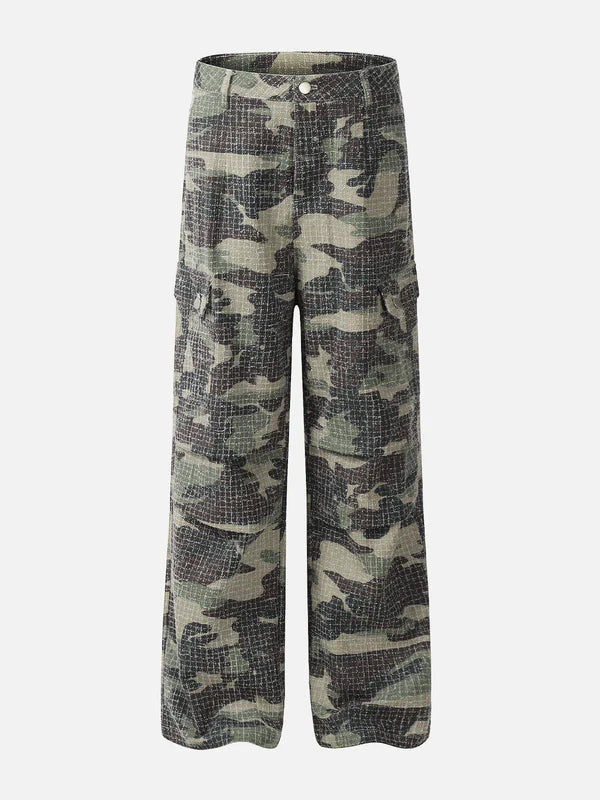 Zwoyren Multi Pocket Camouflage Cargo Pants