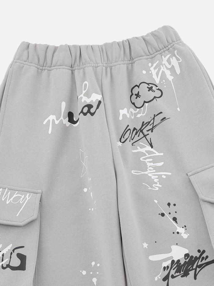 Music Graffiti Pint Cargo Pants