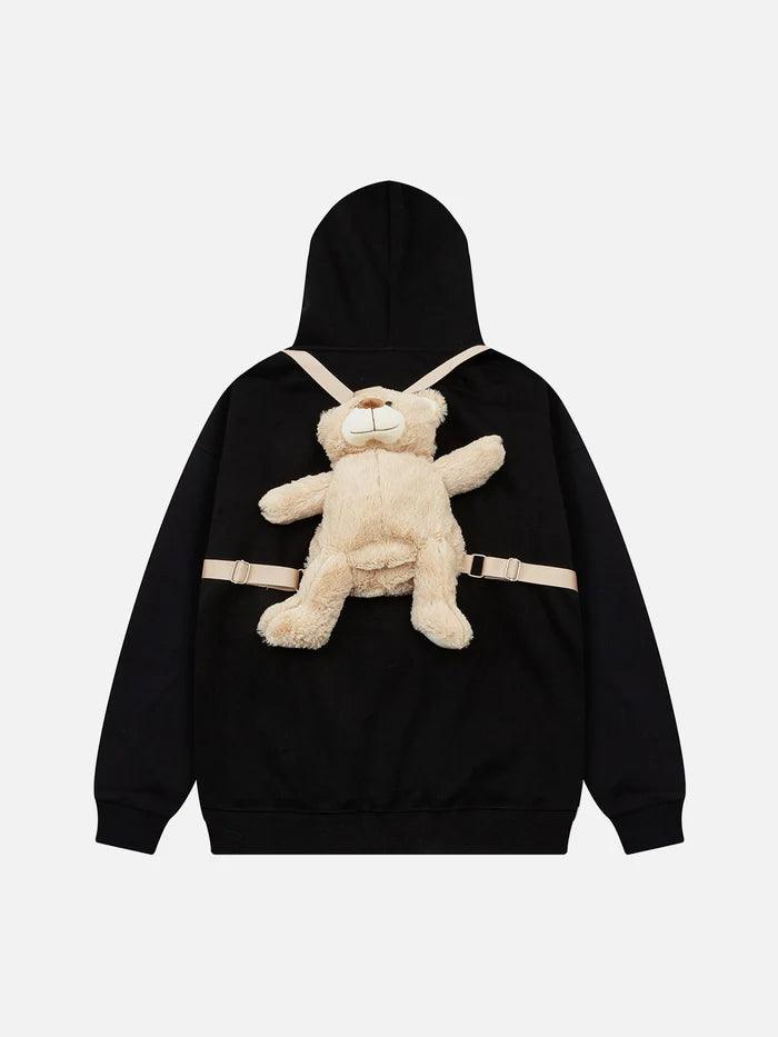 Zwoyren Cute Bear Bag Hoodie