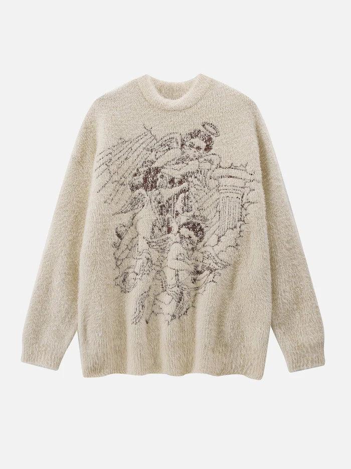 Angels Embroidery Sweaters