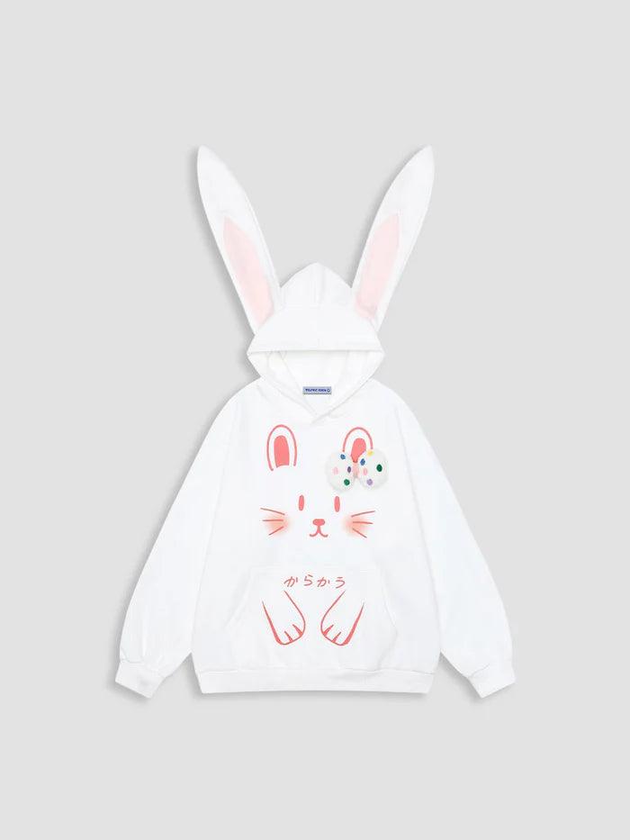 Zwoyren Cute Rabbit Hoodie