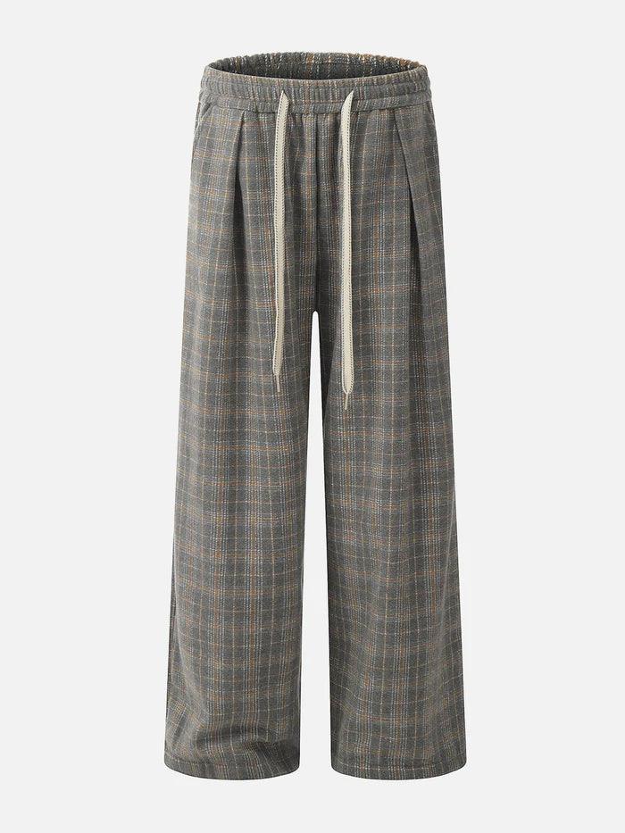 Zwoyren Basic Plaid Sweatpants