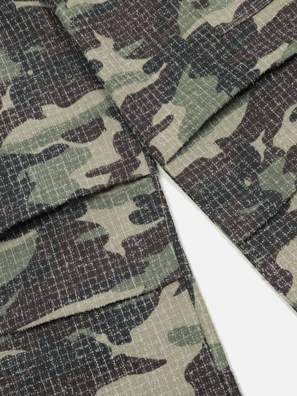 Zwoyren Multi Pocket Camouflage Cargo Pants