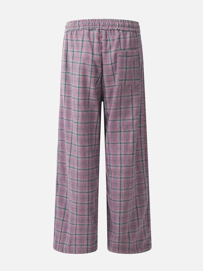 Zwoyren Basic Plaid Sweatpants