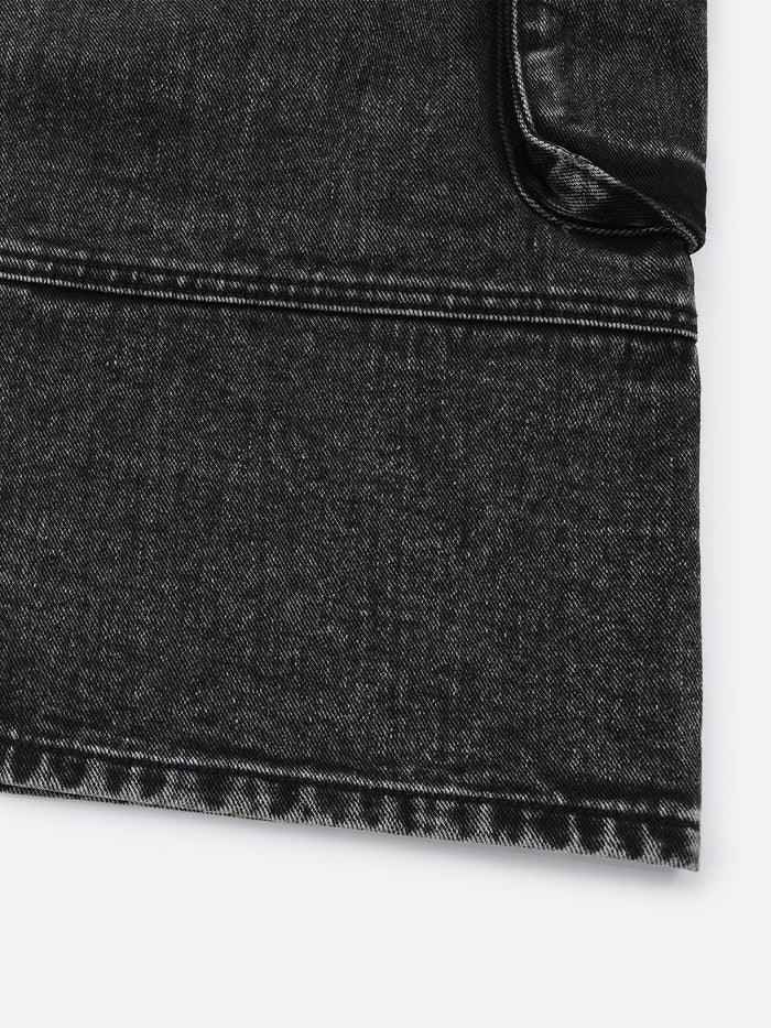 Zwoyren Washed Multi Pocket Jeans