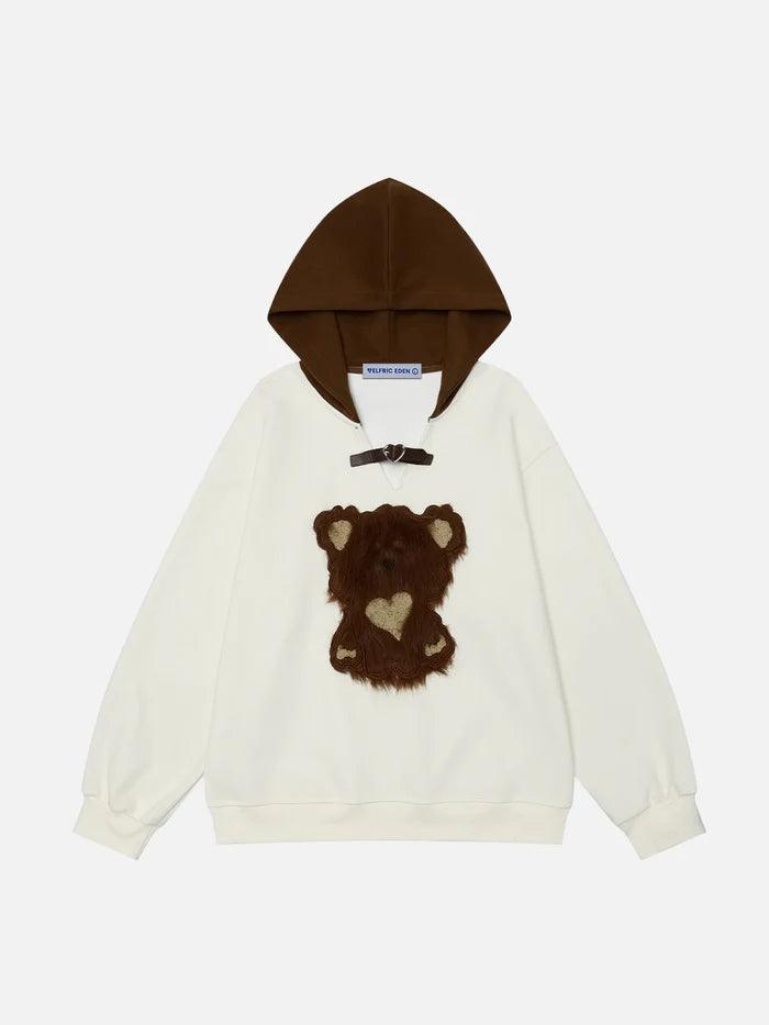 Zwoyren Plush Bear Hoodie