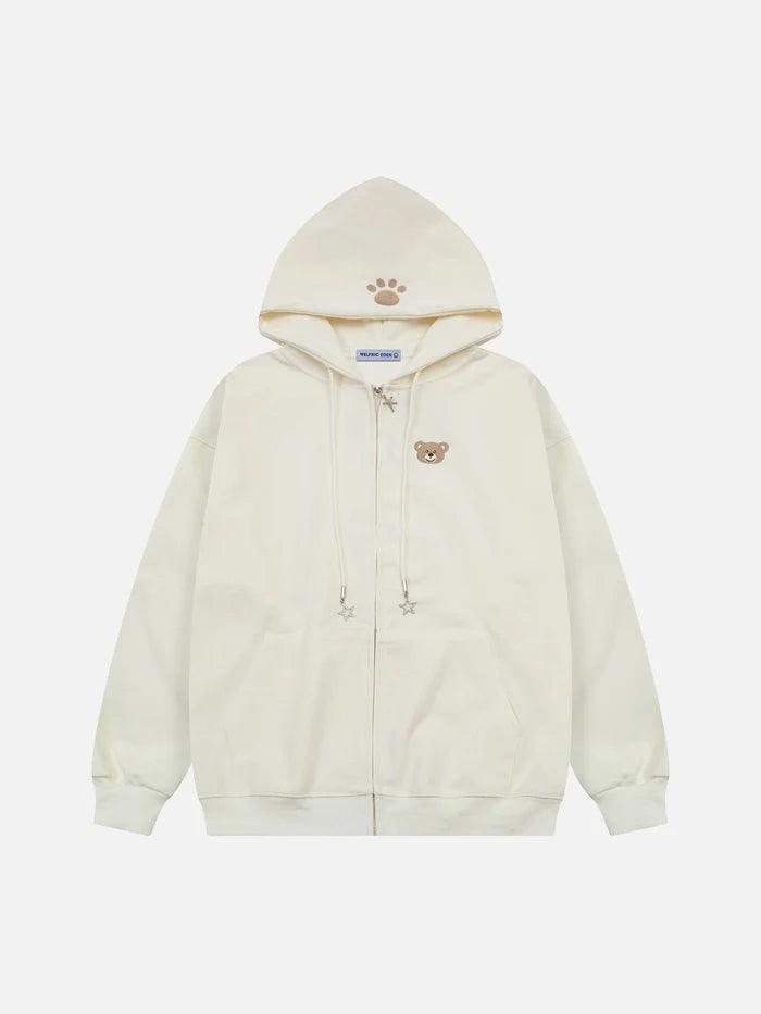 Zwoyren Cute Bear Bag Hoodie