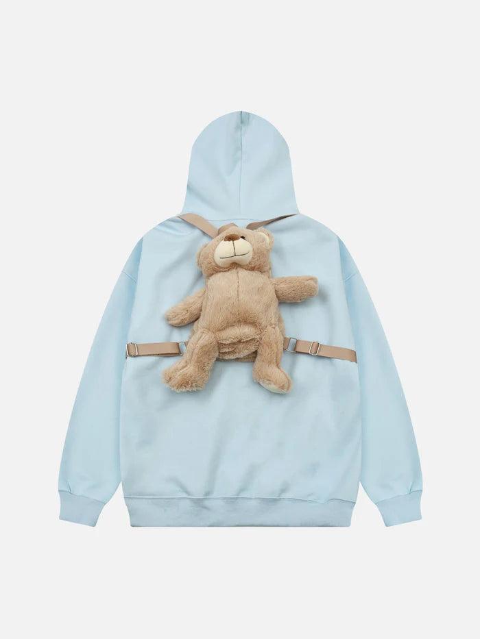 Zwoyren Cute Bear Bag Hoodie