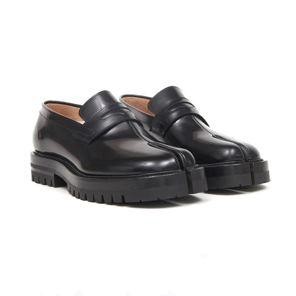 Zwoyren Black Tabi Loafer